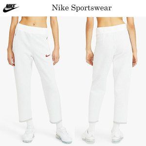 NWT NIKE Sports-Wear Textured Pants Warm-up Track Joggers Sweat Pants size S